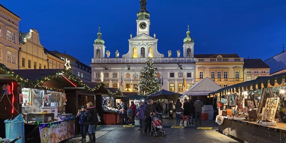 Weihnachtsmarkt in Budweis