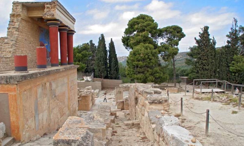 Knossos auf Kreta