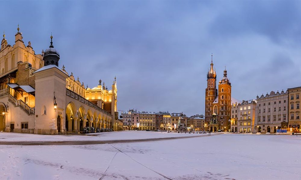 Krakau im Winter