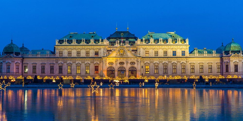 Weihnachtsdorf Schloss Belvedere