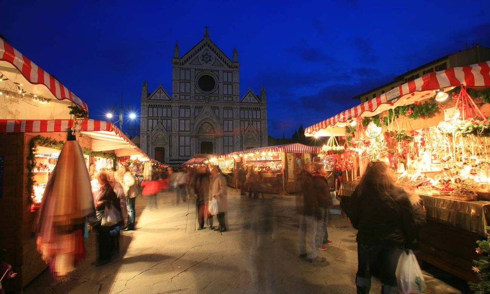 Weihnachtsmarkt in Florenz