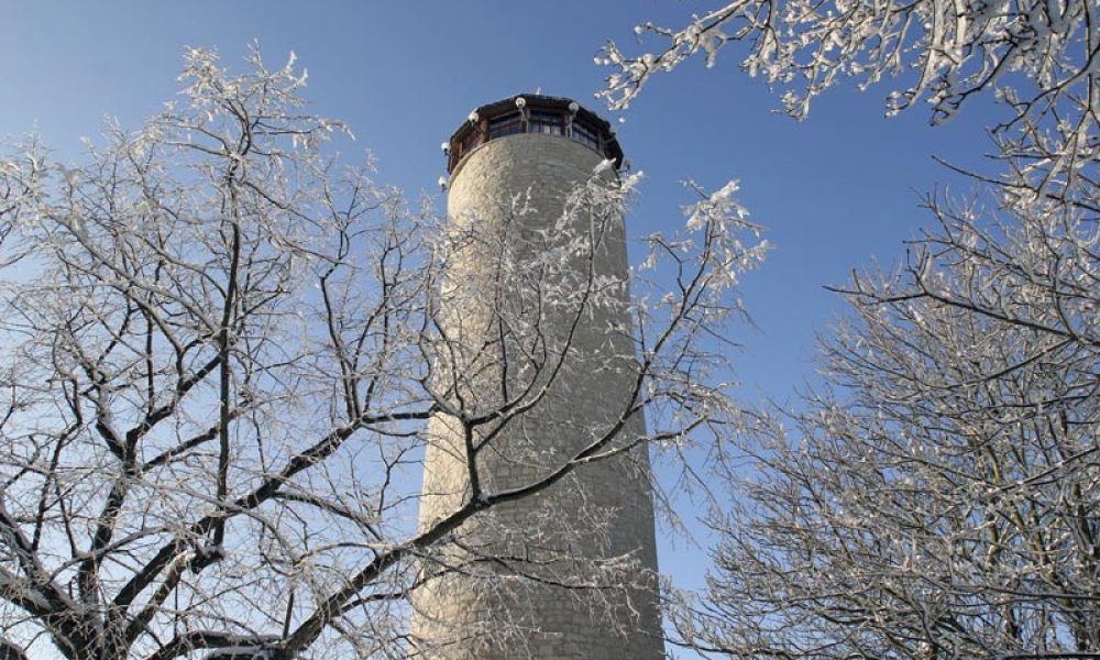 Jena: Ein Winterspaziergang zum Fuchsturm